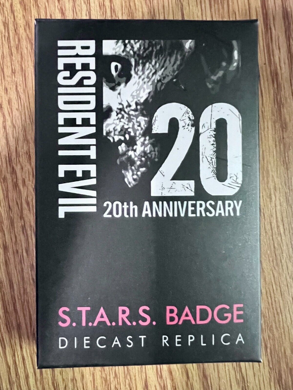 Raccoon Police Resident Evil RPD STARS Badge 20th Anniversary Nerd Block Excl