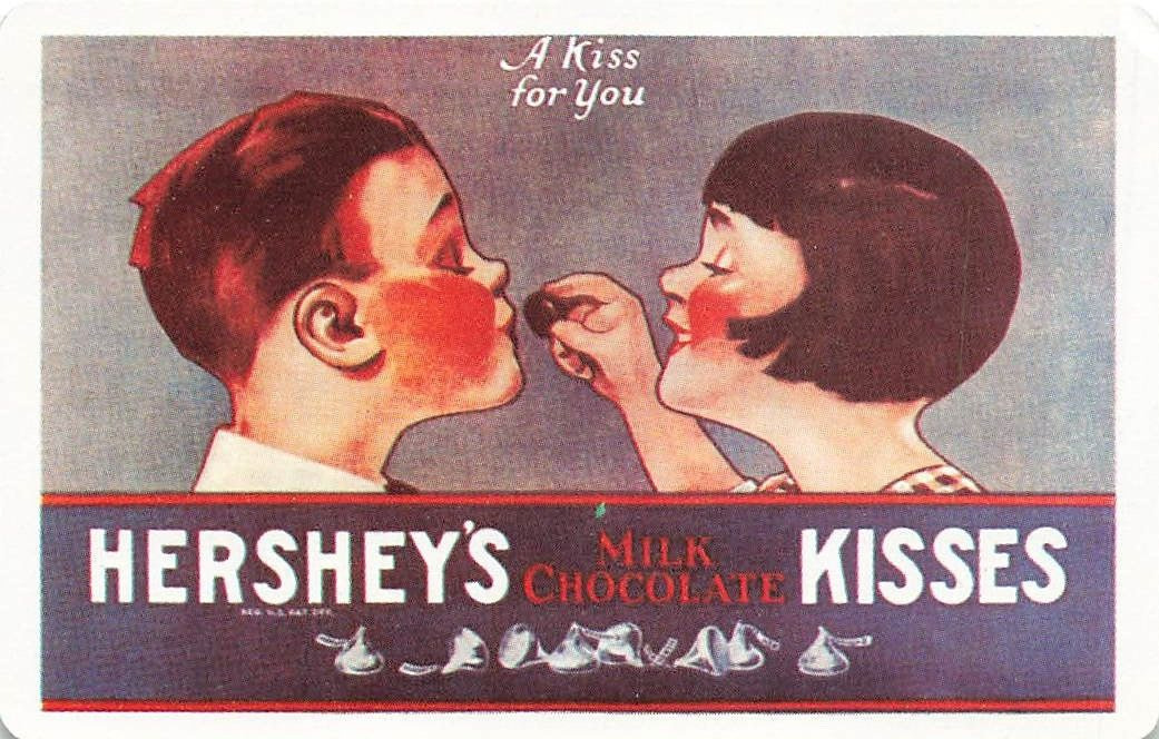 Hershey\'s Kisses Candy Single Card - 1 card