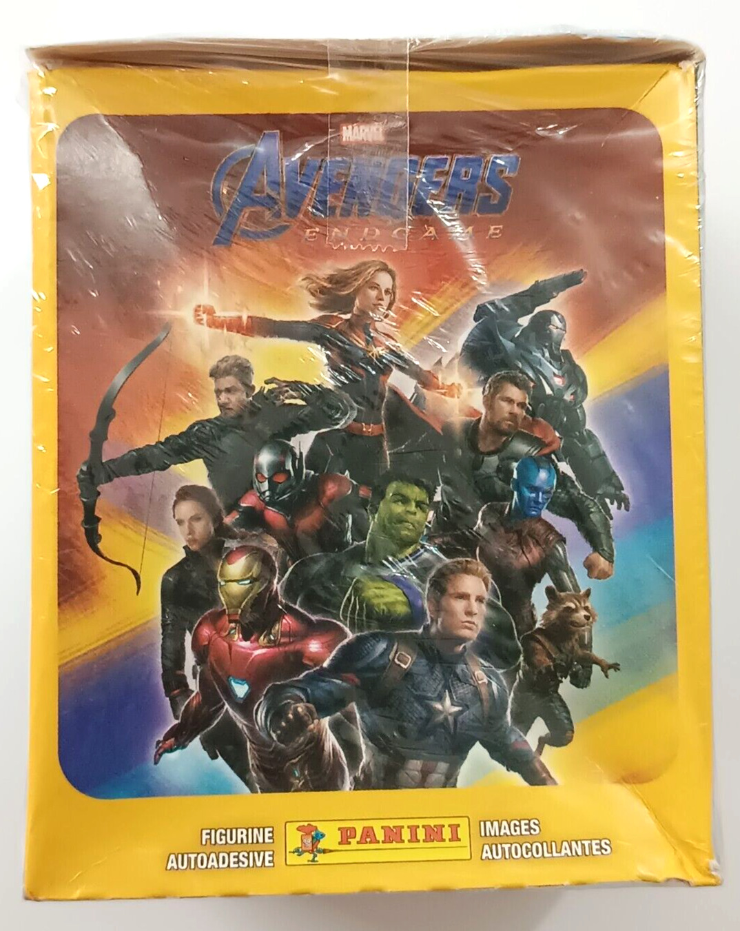 2019 AVENGERS Endgame MARVEL - BOX (50 SEALED PACK) Sticker Captain America Hulk