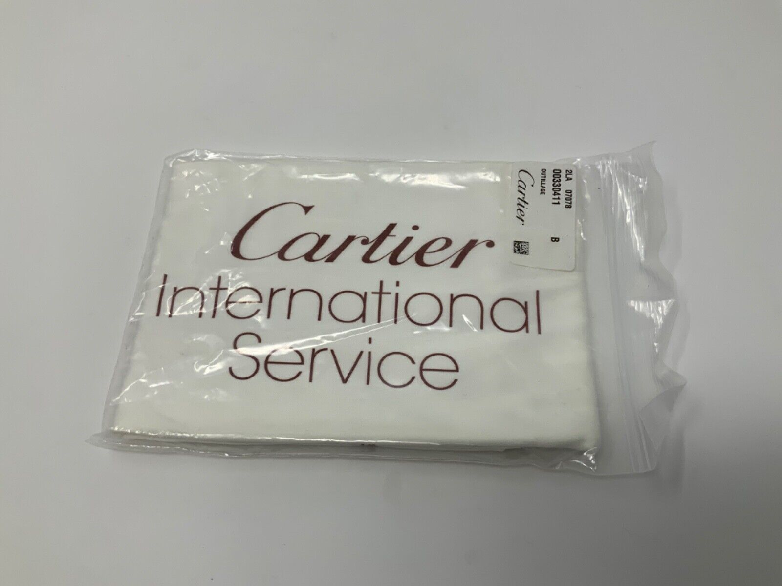 Cartier International Service Watch Cleaning Cloth Genuine New (only one)