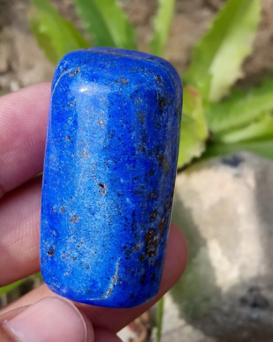 Natural Large Blue Lapis with Gold Specs Free Form Top Quality, 42gm, US Seller