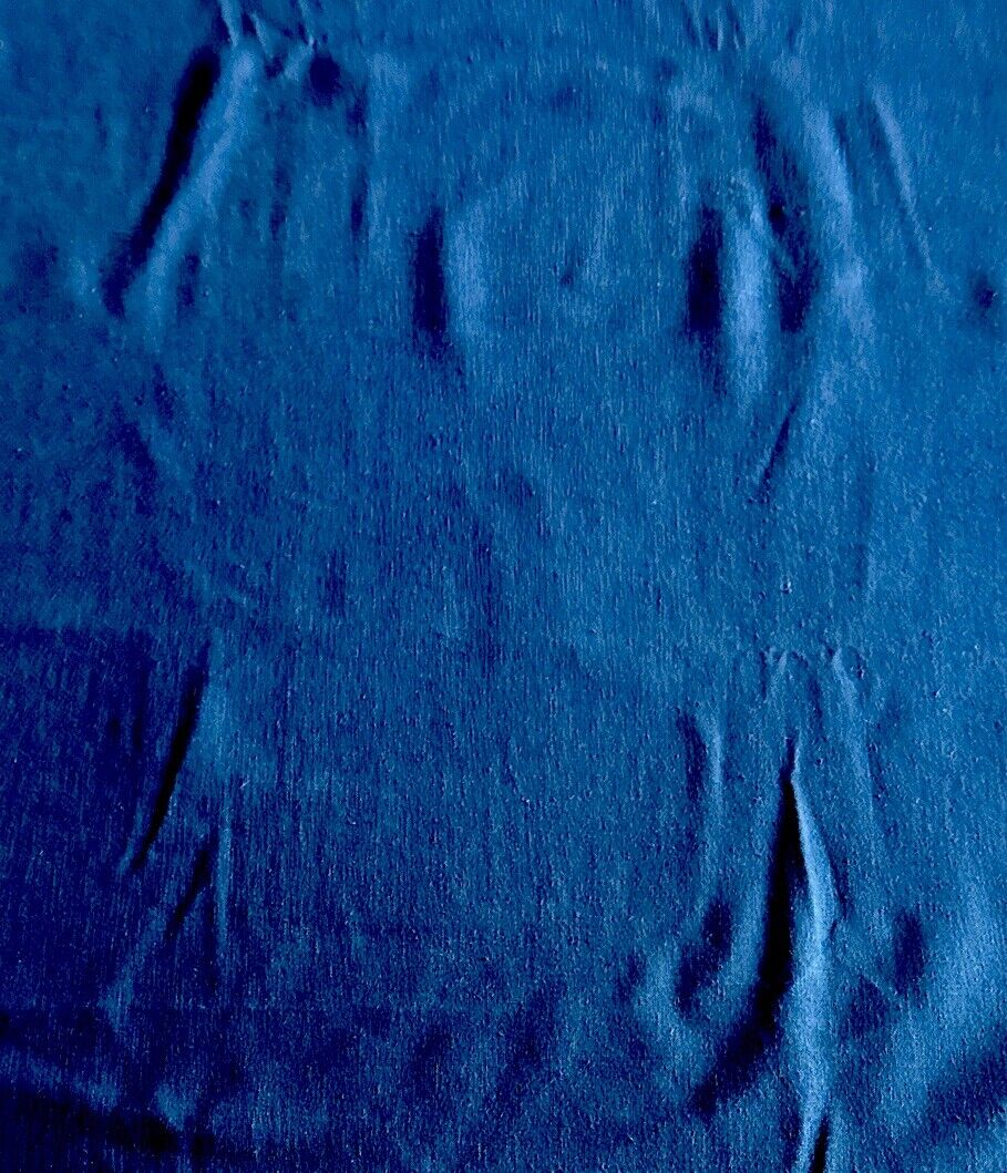 Vintage Dark Blue Linen Fabric W64”xL1.8Yards 