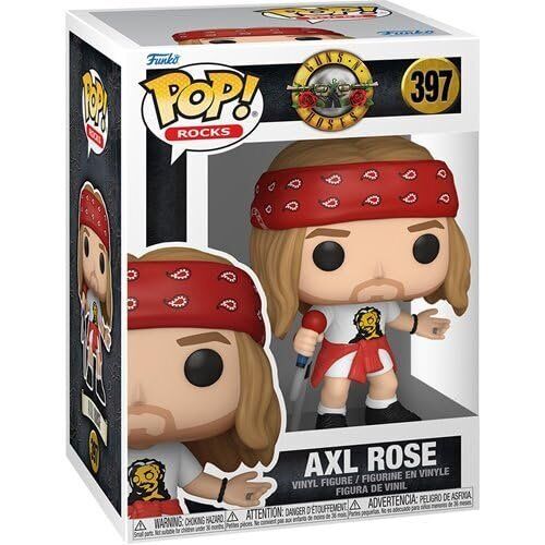Axl Rose The Legendary Rock Star Funko Pop Rocks Guns N Roses- Vinyl Figure 397