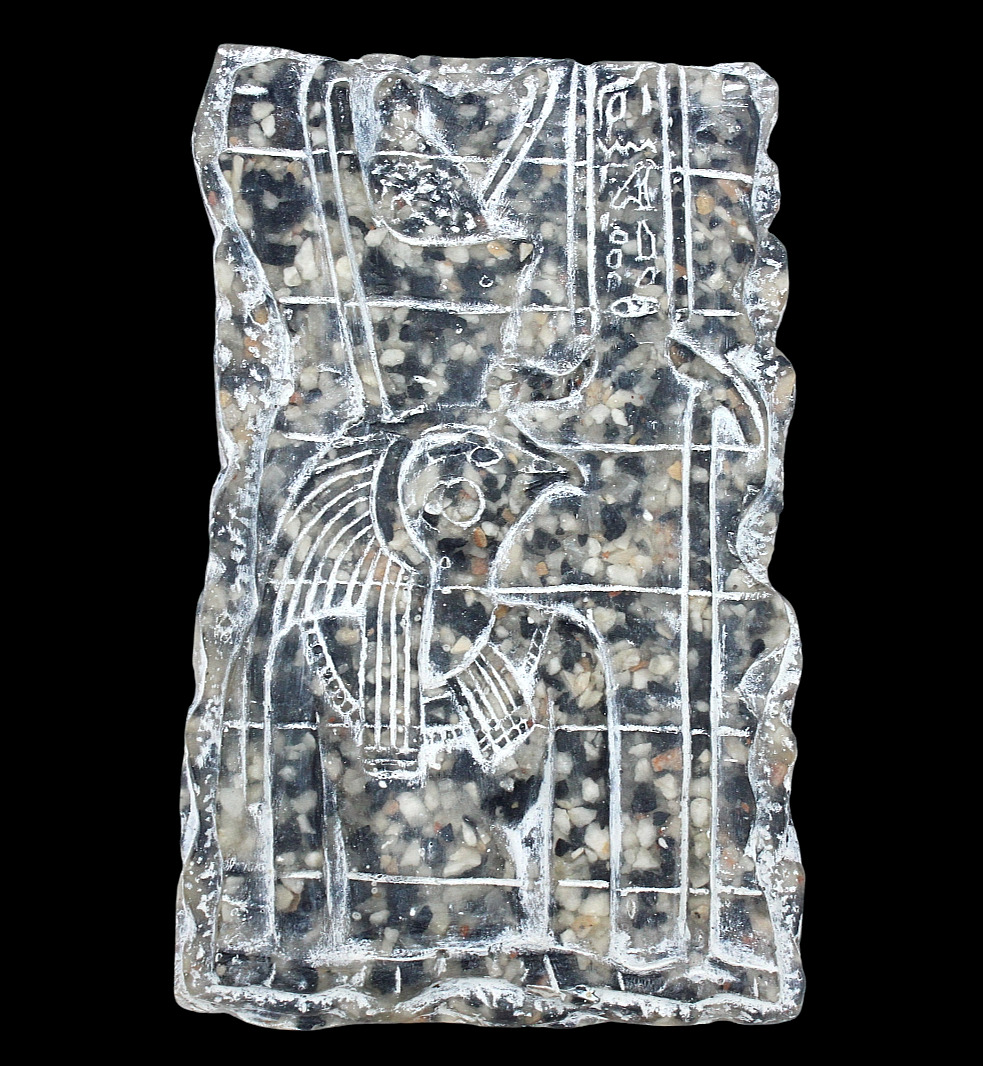 RARE ANCIENT EGYPTIAN ANTIQUE HORUS Temple Stella Fragment Stela (BS)
