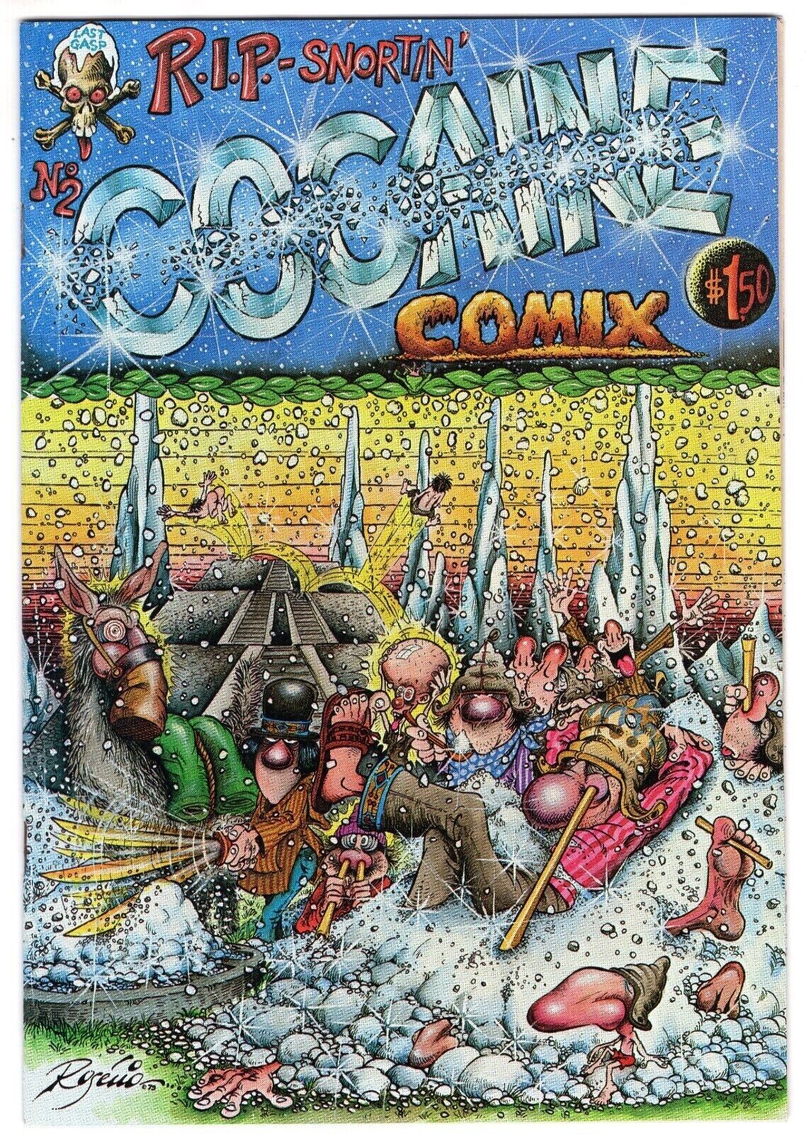 Cocaine Comix #2 1981  Underground Comic NICE CONDITION 