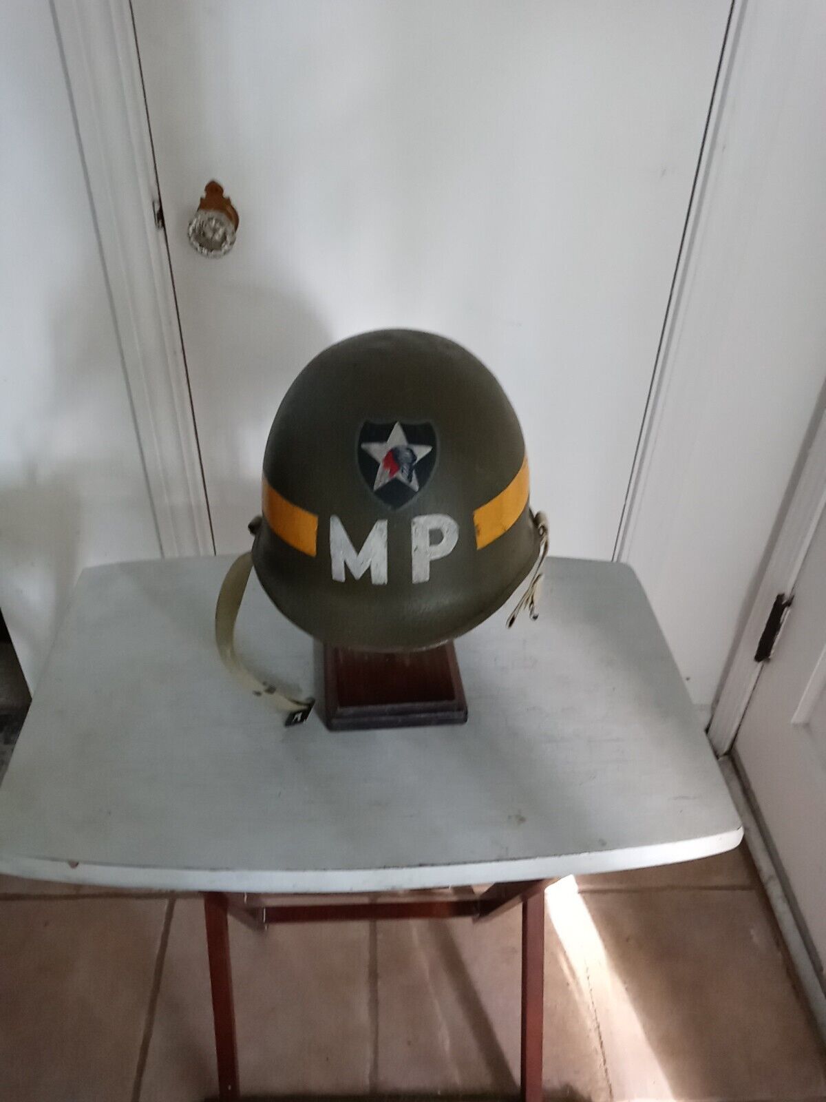 ww2 2nd infantry division MP Helmet