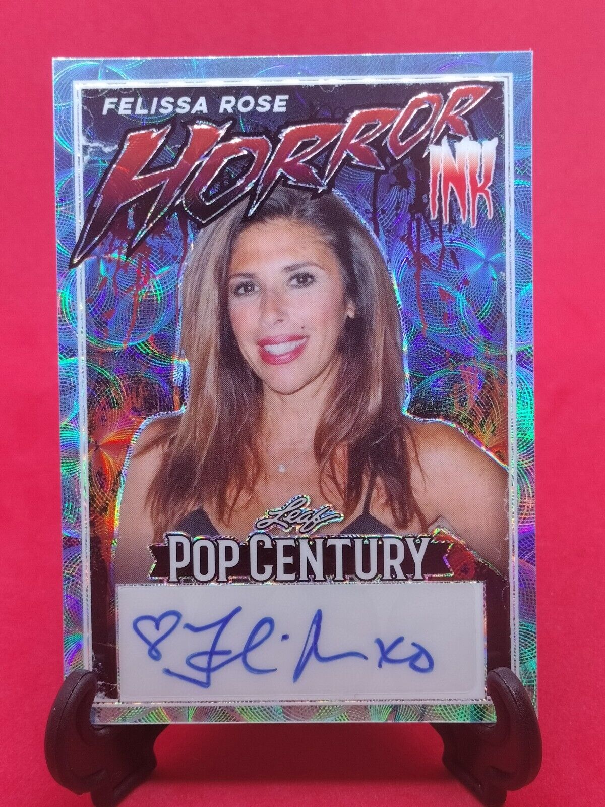 2024 Leaf Pop Century Felissa Rose Horror Ink Autograph # 10/15 \