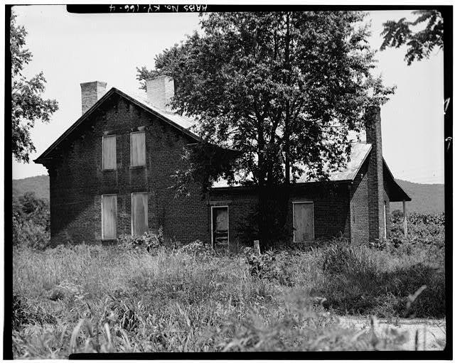Thomas J. Bruce House,State Route 8,Vanceburg,Lewis County,KY,Kentucky,HABS,3