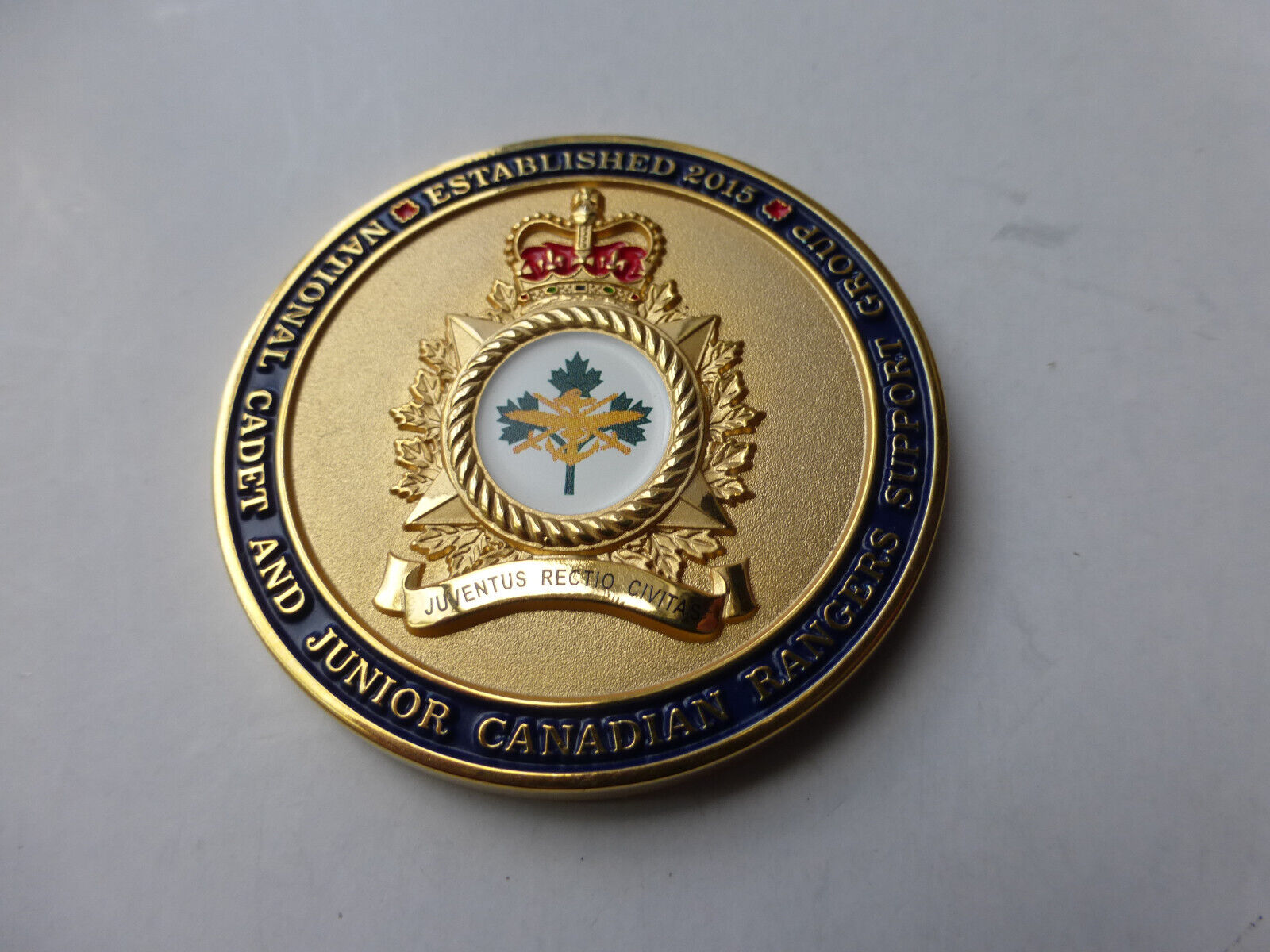 Canadian Armed Forces Cadet and Junior Rangers Support Group Challenge Coin