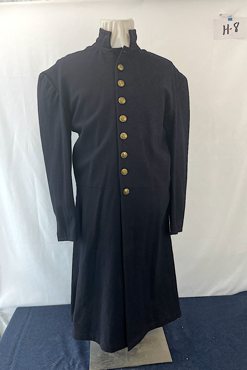 Civil War Union Officers Frock Coat - Dark Blue Wool Federal Uniform - Size 40