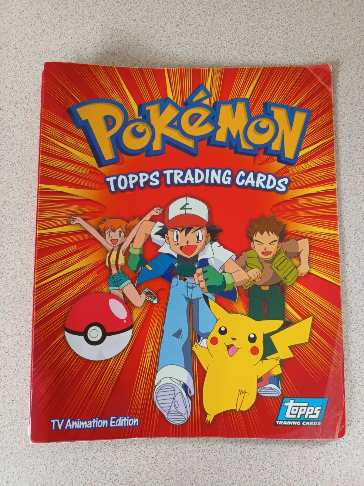 Pokemon Topps Trading Cards Complete Set 