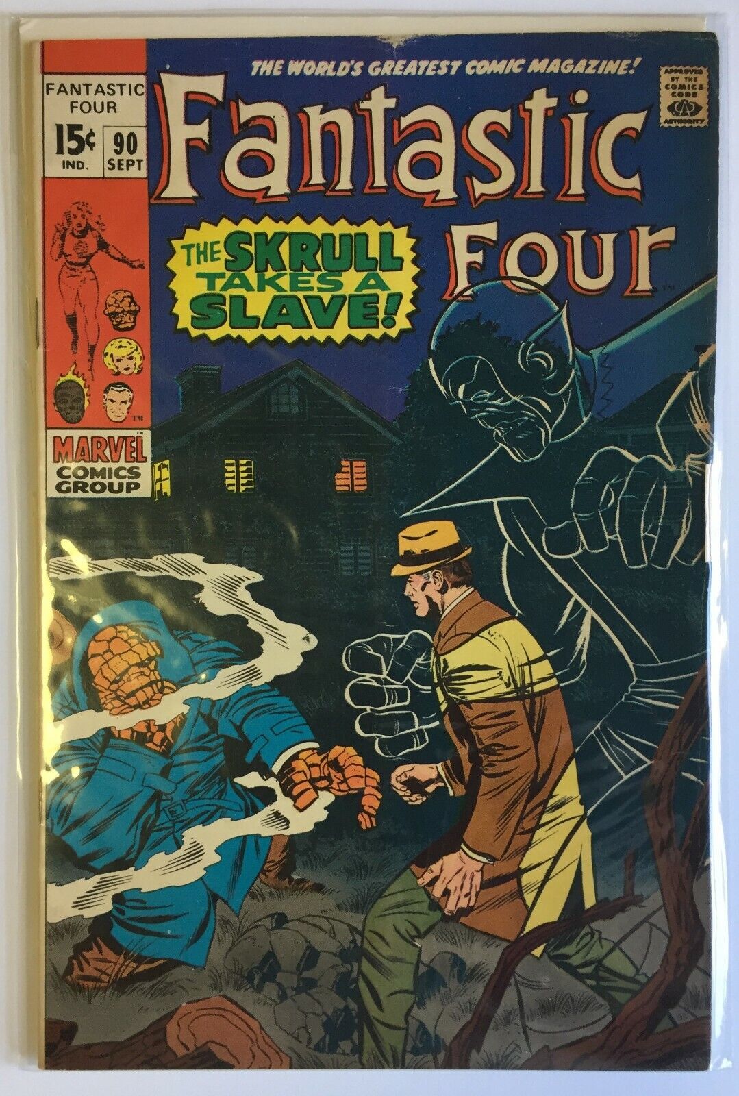 Fantastic Four #90 (Sep 1969, Marvel)