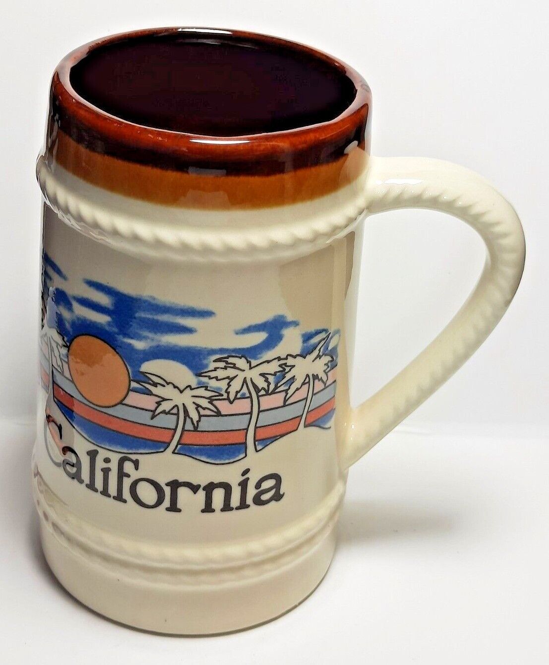 California beer mug  pre-owned