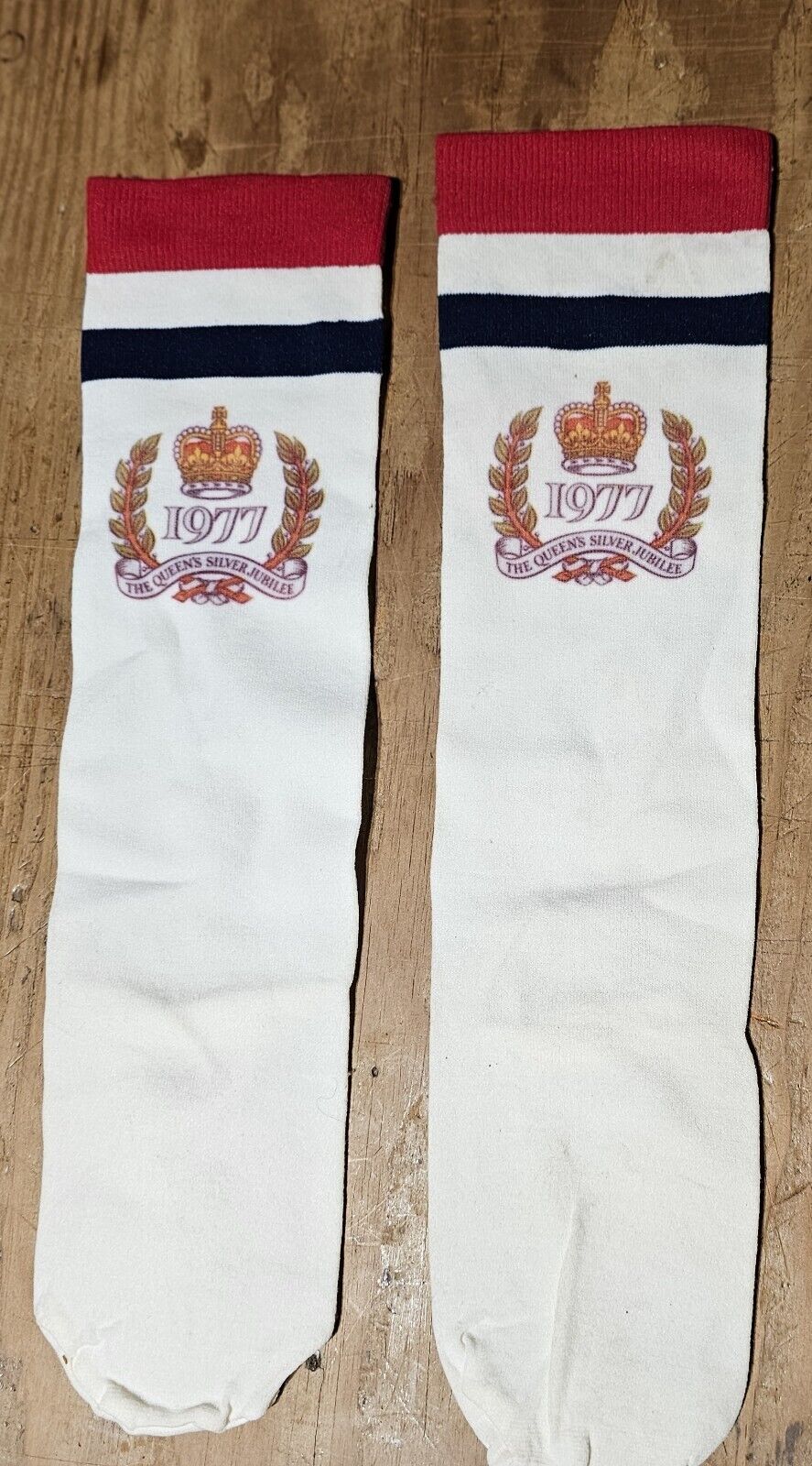The Queen's Silver Jubilee 1977 Socks