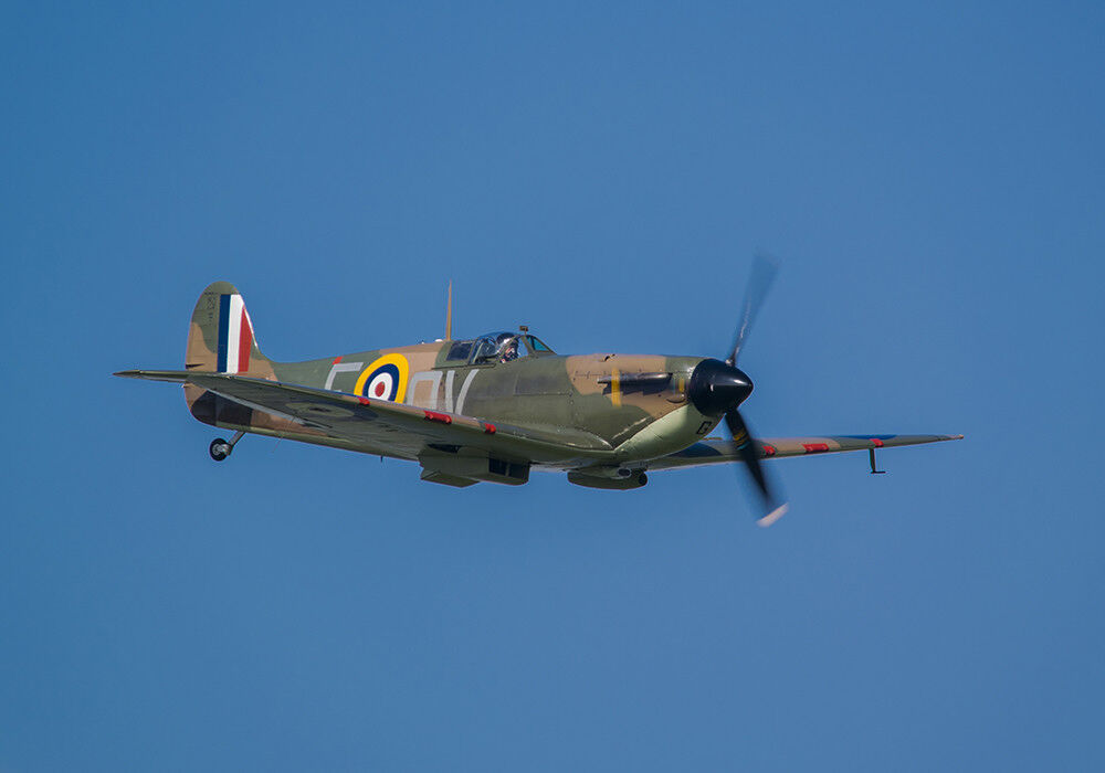 Spitfire mk2 P7350 BBMF 2017 canvas prints  various sizes free delivery 