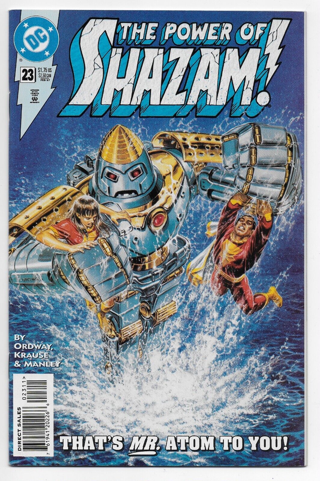 POWER OF SHAZAM #23 Captain Marvel DC COMICS 1997 We Combine Shipping