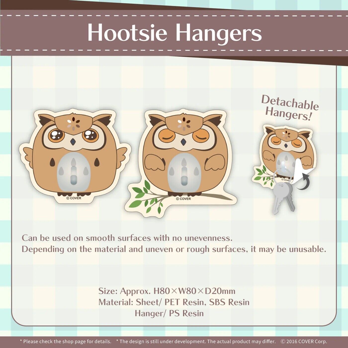 Hololive EN Nanashi Mumei Birthday Celebration 2023 - Hootsie Hangers