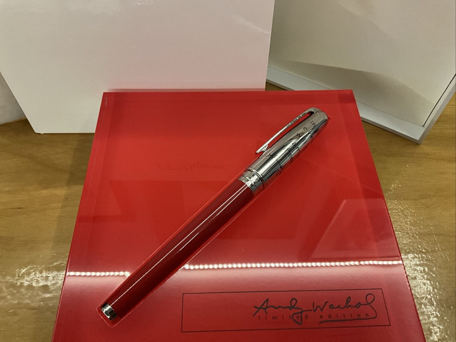 S.T. DUPONT ANDY WARHOL /  ELVIS FOUNTAIN PEN LIMITED EDITION