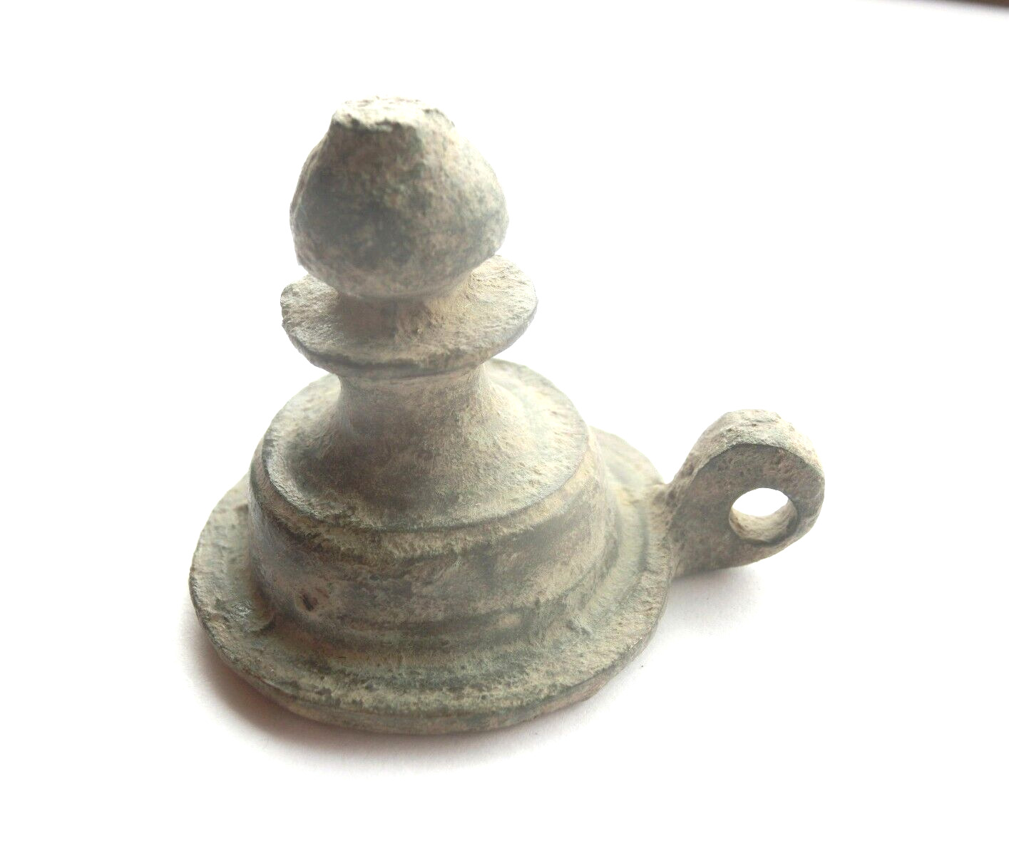 💥 ancient ROMAN bronze oil lamp lid - 200 AD ... /286