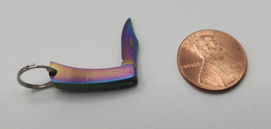 World's Smallest Mini Folding Pocket Knife 🔪 - SUPER SHARP- NOVELTY -FREE SHIP