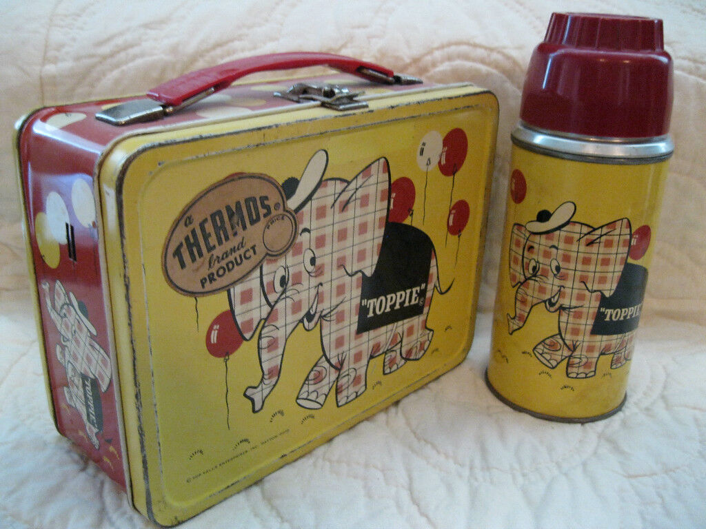 VINTAGE RARE METAL LUNCHBOX COLLECTION  LARGEST OFFERED IN THE WORLD TOPPIE