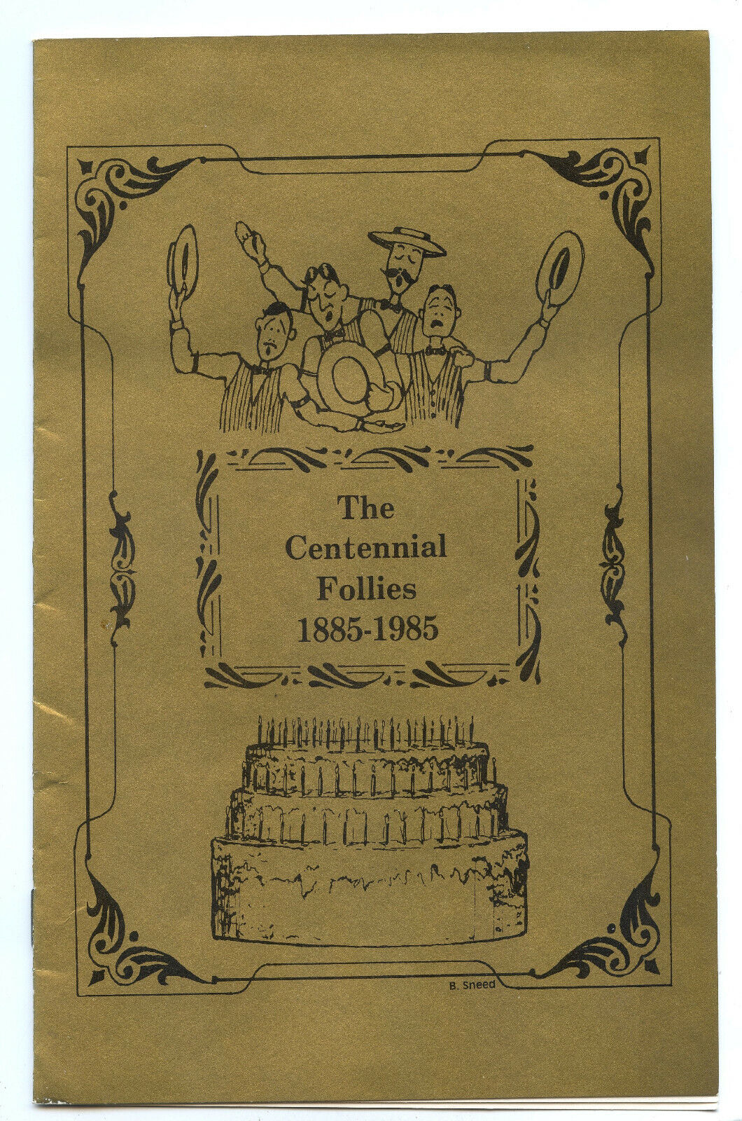 Newton (KS) High School The Centennial Follies 1885-1985 Program Booklet