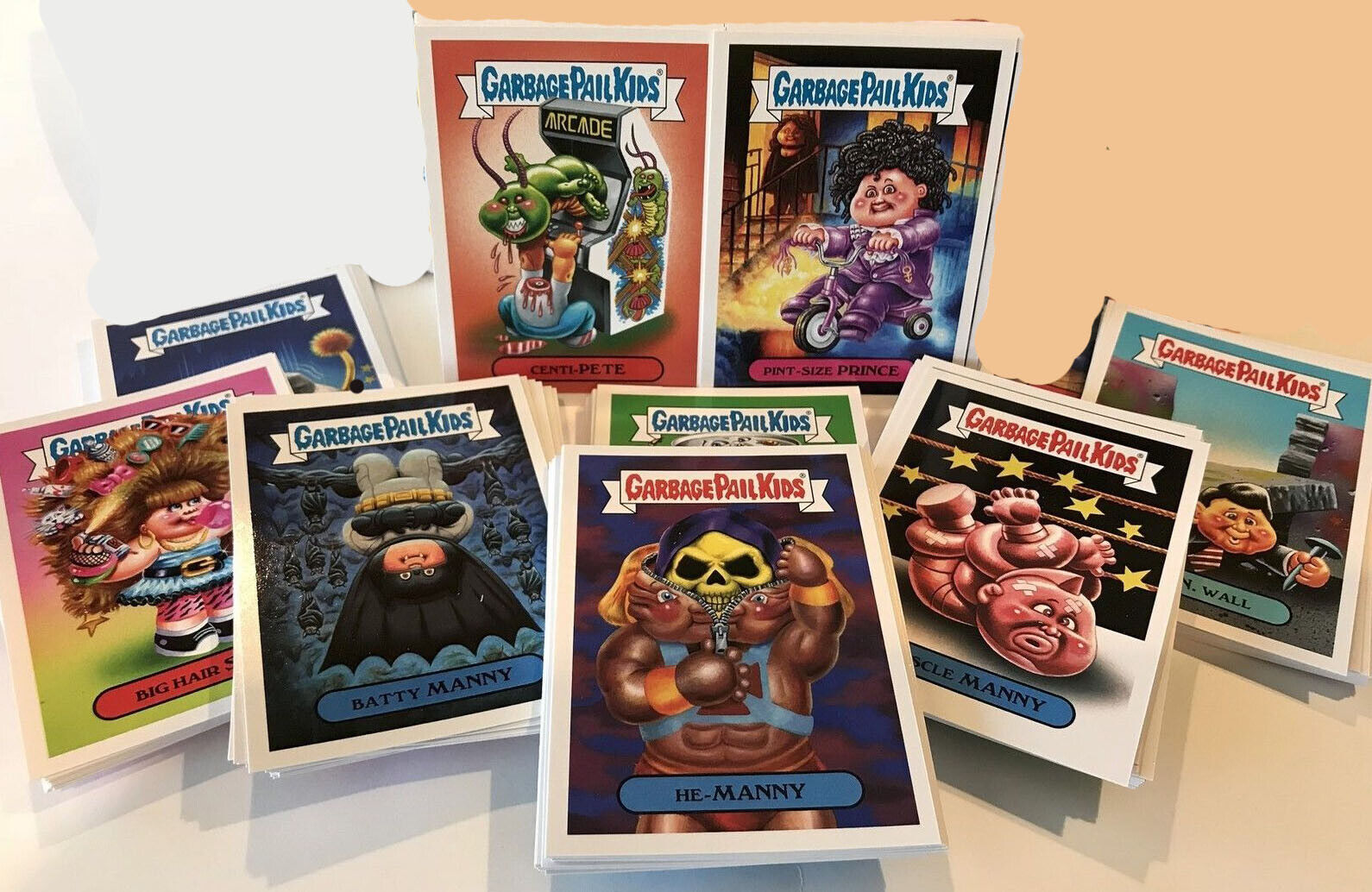 2018 Topps Garbage Pail Kids WE HATE THE 80's Complete 180-Card Base Set GPK 80s