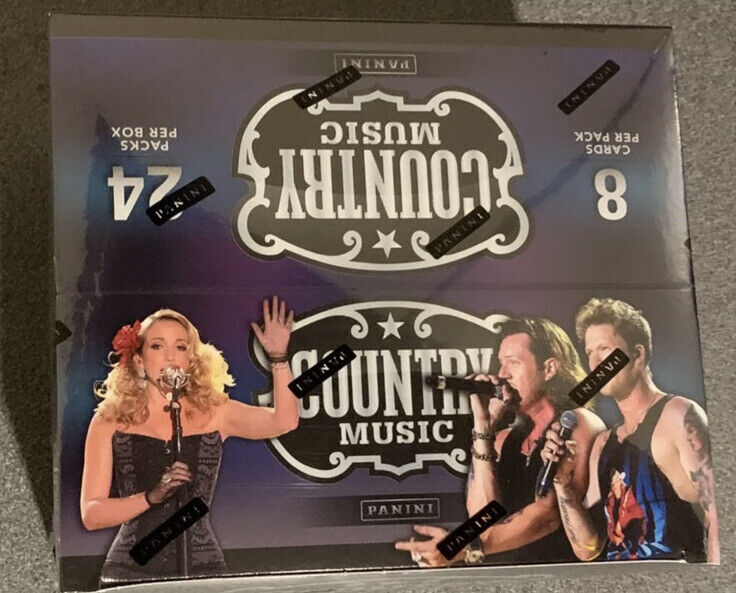 2015 Panini Country Music MASSIVE Factory Sealed 24 Pack Retail Box-192 Cards