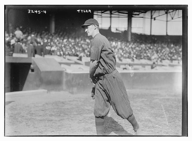 Lefty Tyler,Boston,baseball,George Albert Tyler,1914,Pitcher,MLB,Boston Doves 1