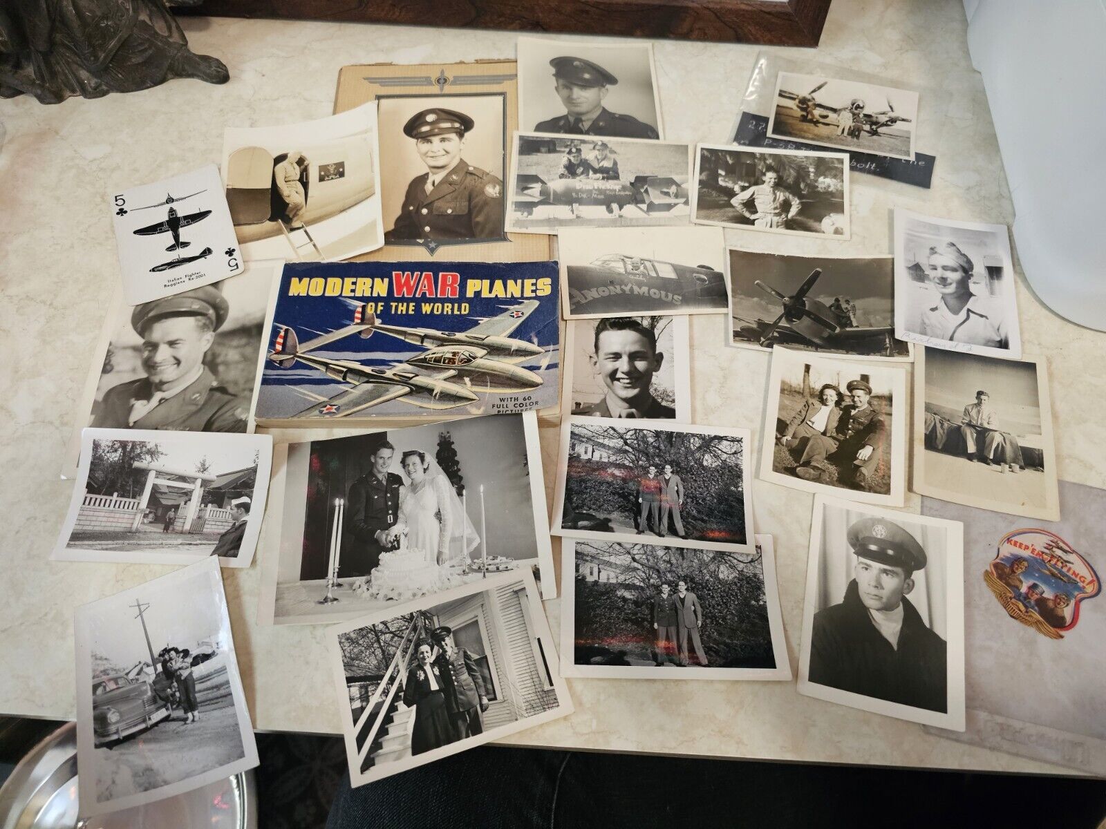 Lot Of WWII/WW2 Army Air Force AAF Photos, P38, B25, Hap Arnold Rare