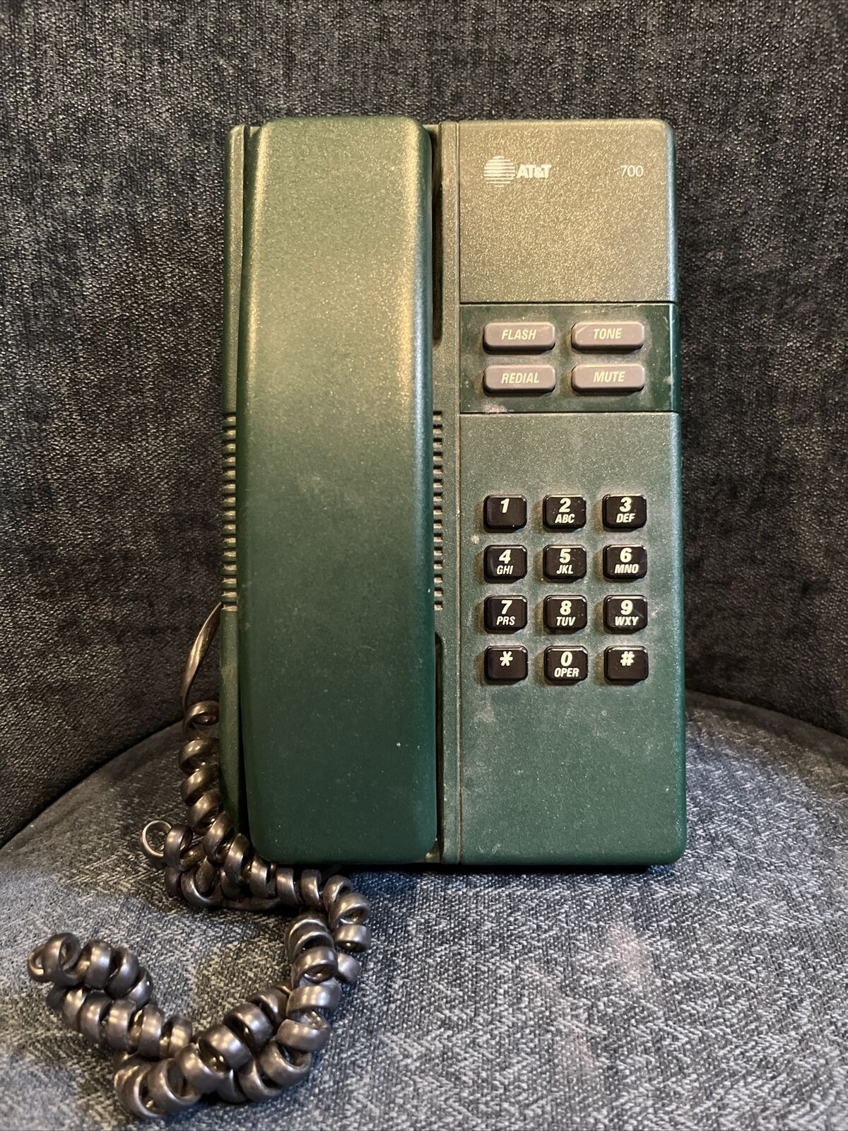 Vintage AT&T 700 Green Telephone Corded 1995