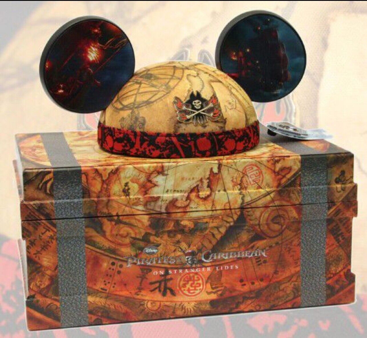 Disney Pirates Of The Carribean Limited Edition Mouse Ears