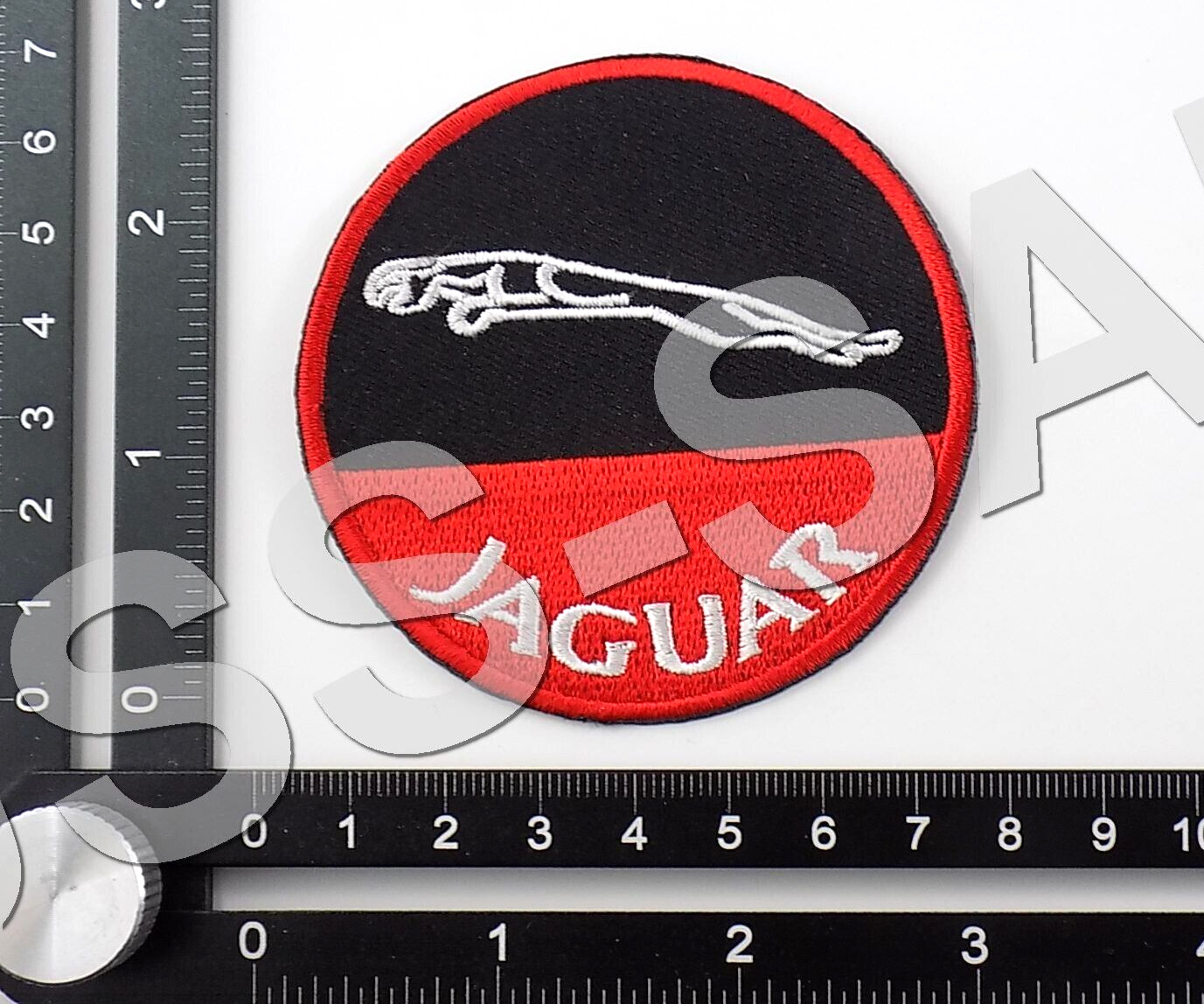 JAGUAR EMBROIDERED PATCH IRON/SEW ON ~2-7/8\