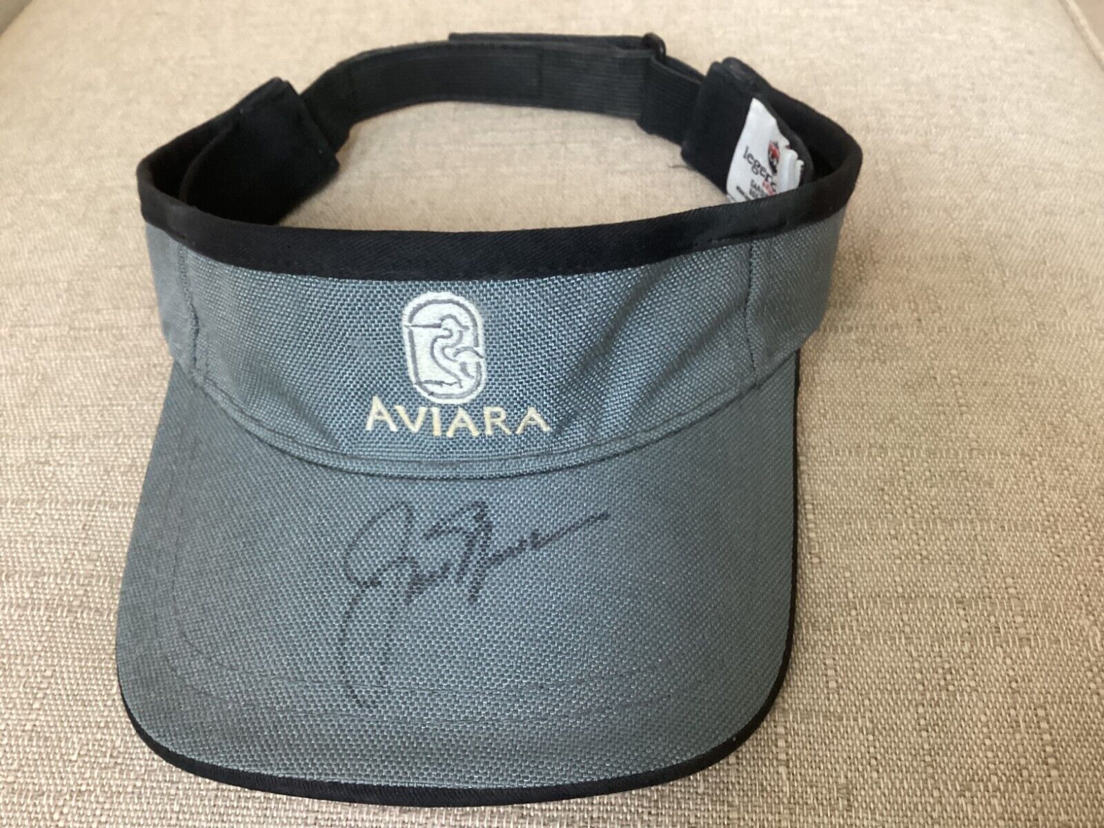 Jack Nicklaus Signed Autographed Aviara Golf Visor