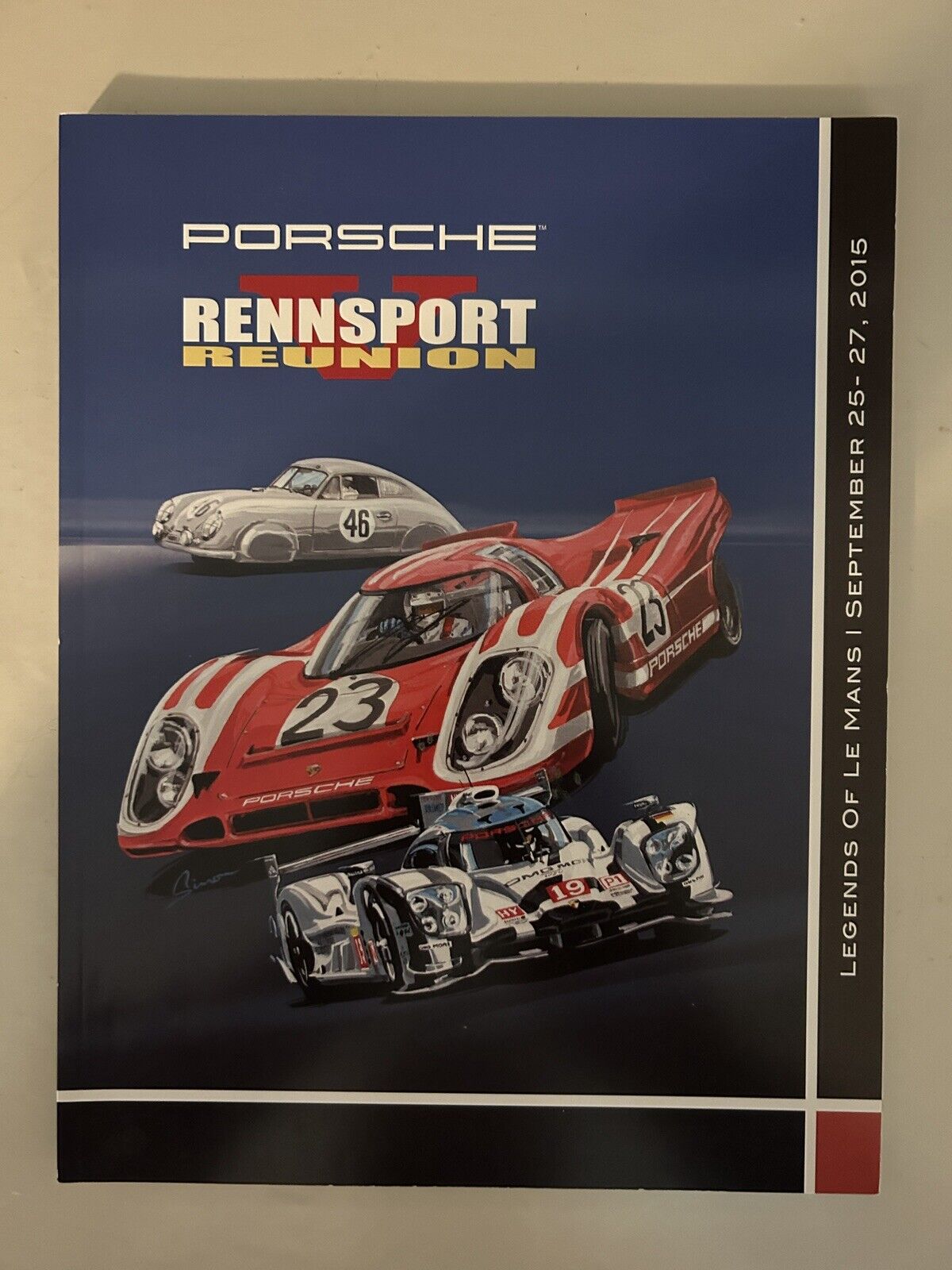 Porsche Rennsport Reunion V Program 2015 • Laguna Seca - Rennsport Five 5 917