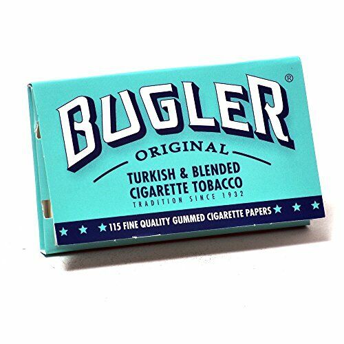 Bugler Rolling Papers Single Wide 115 Papers/Pack *FREE USA SHIPPING*