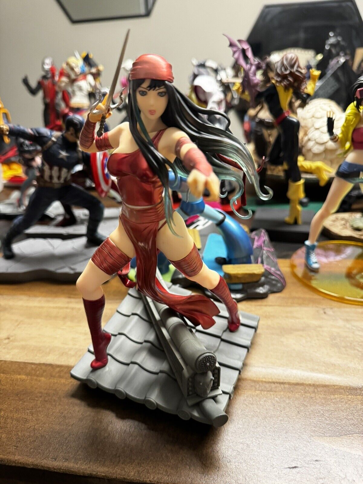 Kotobukiya Bishoujo - Marvel Elektra Statue - Open No Box