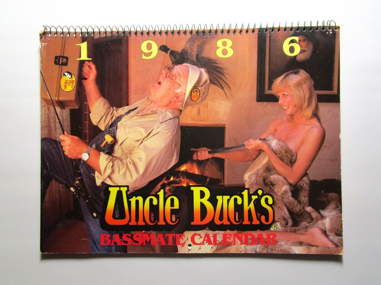 Vintage 1986 Uncle Buck\'s Bassmate Collectible Calendar Bass Pro Shops X Rated