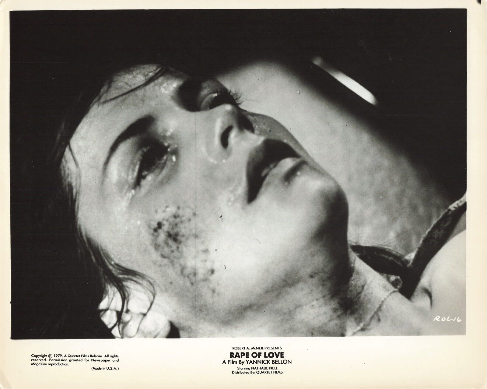 Rape of Love 1978 Movie Photo 8x10 Nathalie Nell Press  *P109c