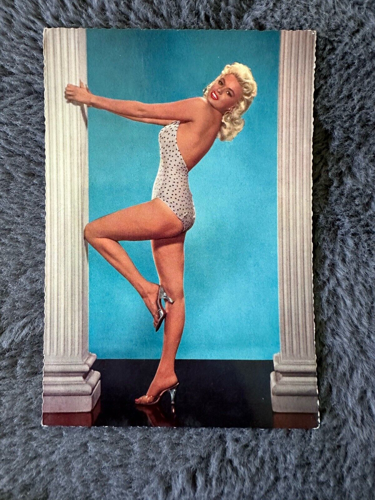 Jayne Mansfield Rare Vintage Post Card