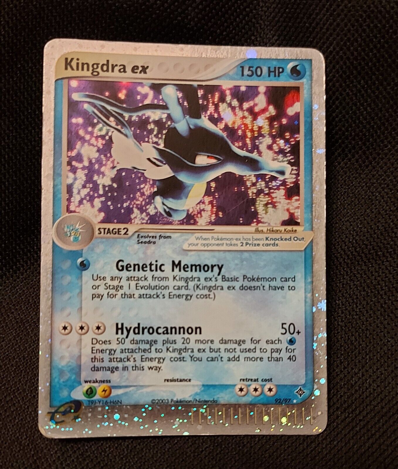 Kingdra ex 92/97 - Ex Dragon - POKEMON CARD ENG - EXCELLENT