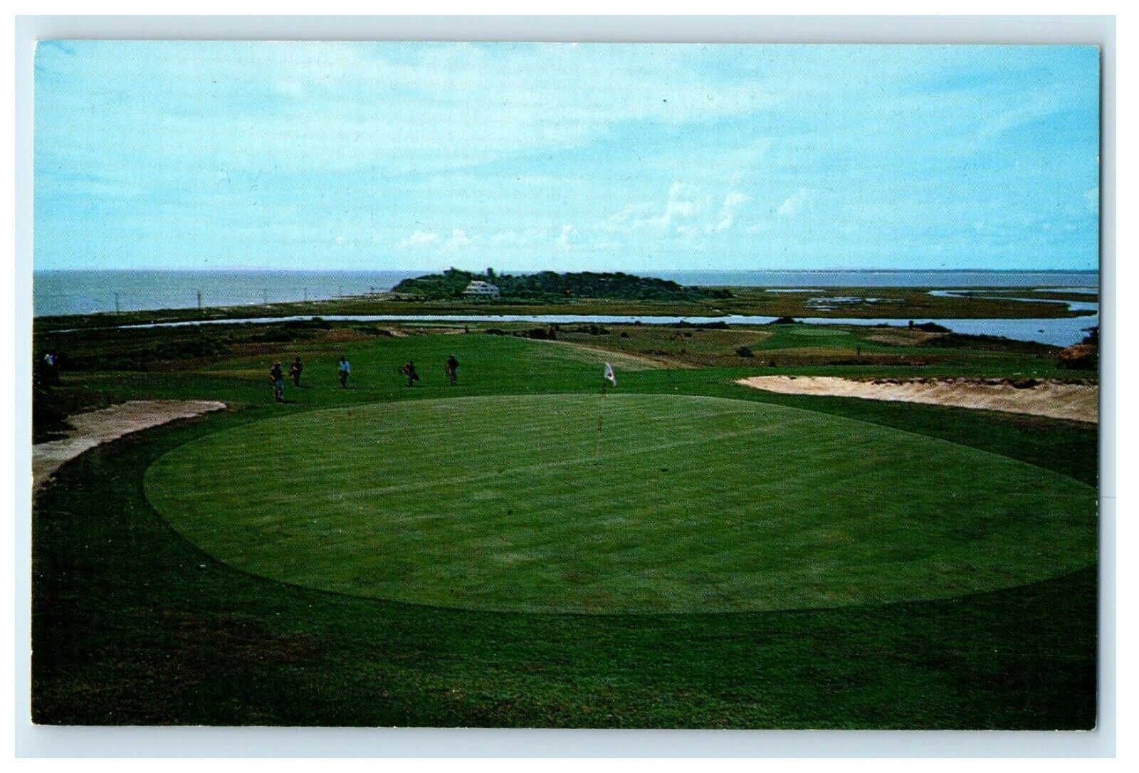 c1948 Scenic Golf Course at Hyannisport, Massachusetts MA Vintage Postcard