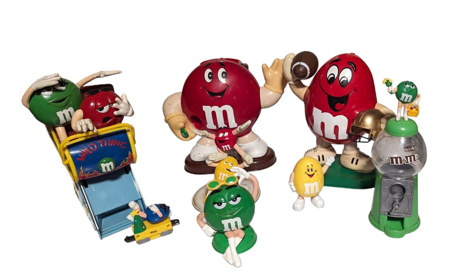 Lot of 8 various M&M collectibles