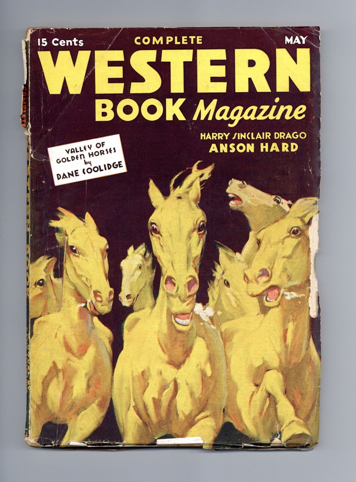 Complete Western Book Magazine Pulp May 1935 Vol. 4 #5 GD/VG 3.0