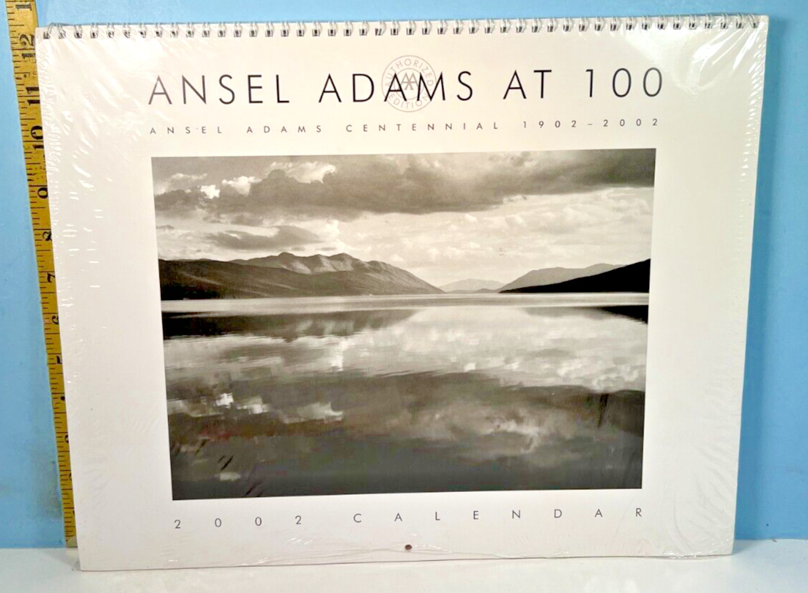 Ansel Adams At 100 Authorized Edition 2002 Centenial Calendar Sealed