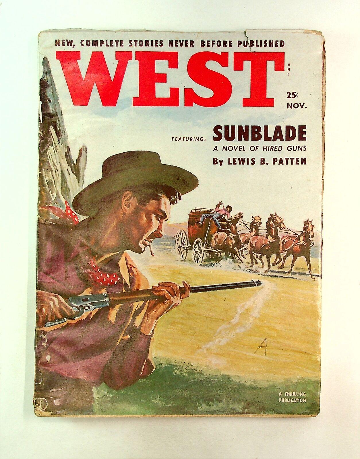 West Pulp Nov 1952 Vol. 77 #3 FN