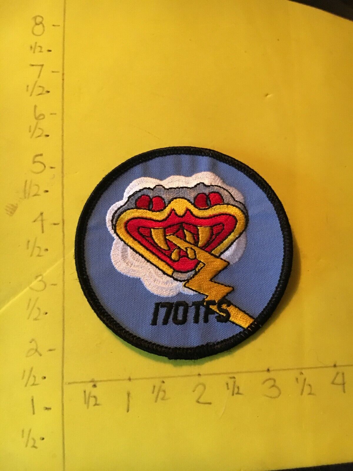 USAF 170th Tactical Fighter  SQUADRON Patch 6/12