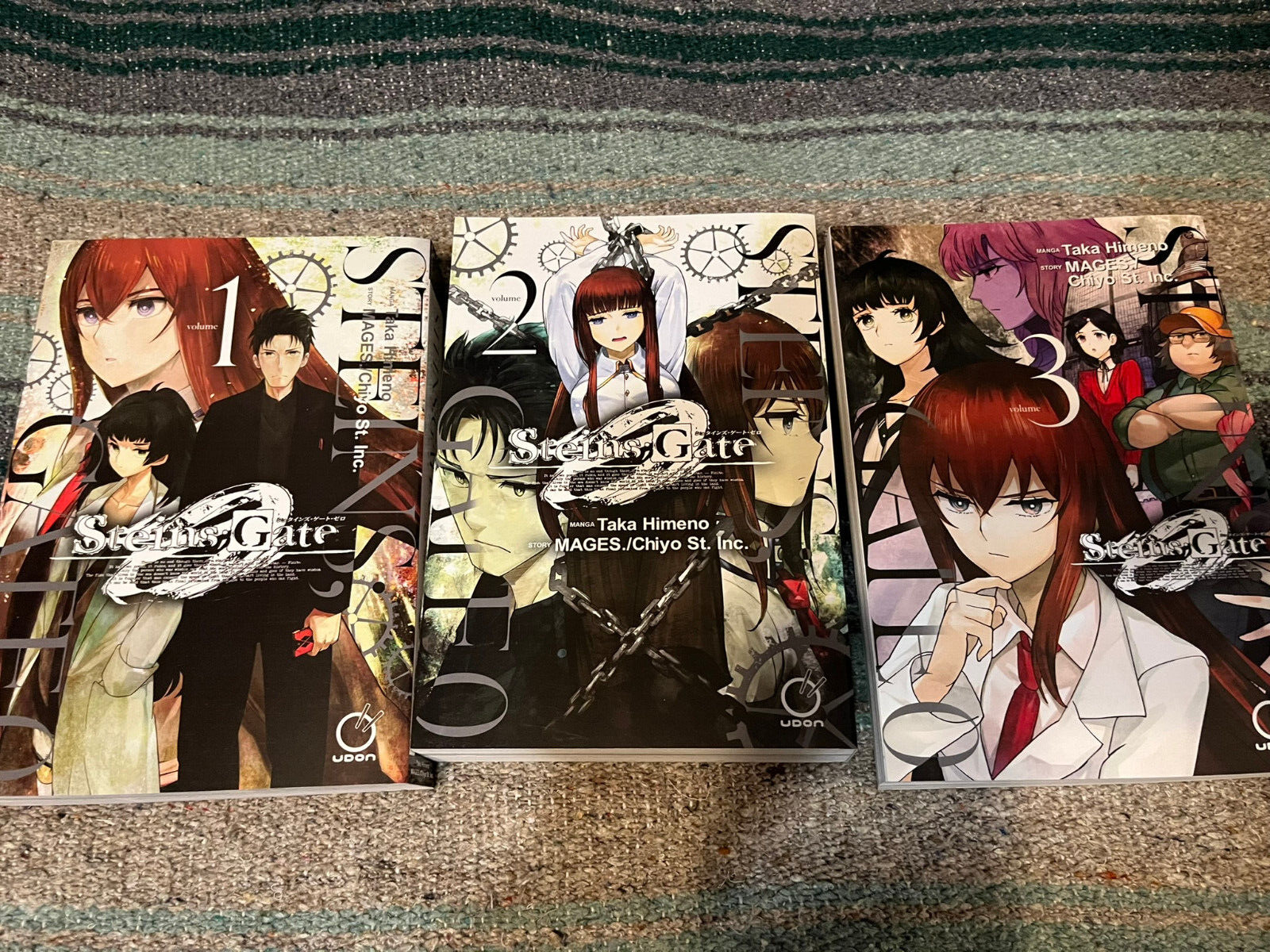 Steins;Gate 0 Vol 1-3 Complete English Manga Set