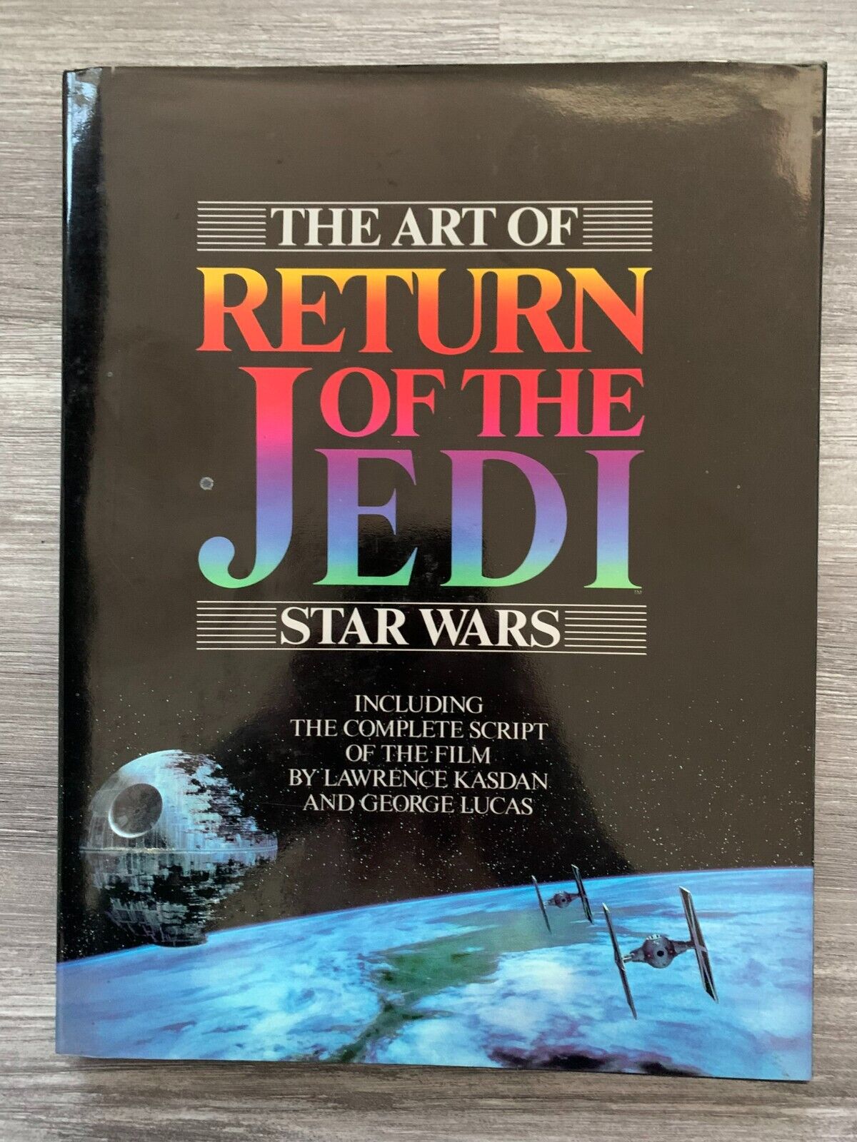 1983 STAR WARS Art of Return of the Jedi by Lawrence Kasdan HC/DJ 1st Ballantine