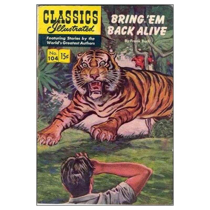 Classics Illustrated (1941 series) #104 HRN #105 in F minus. [s*